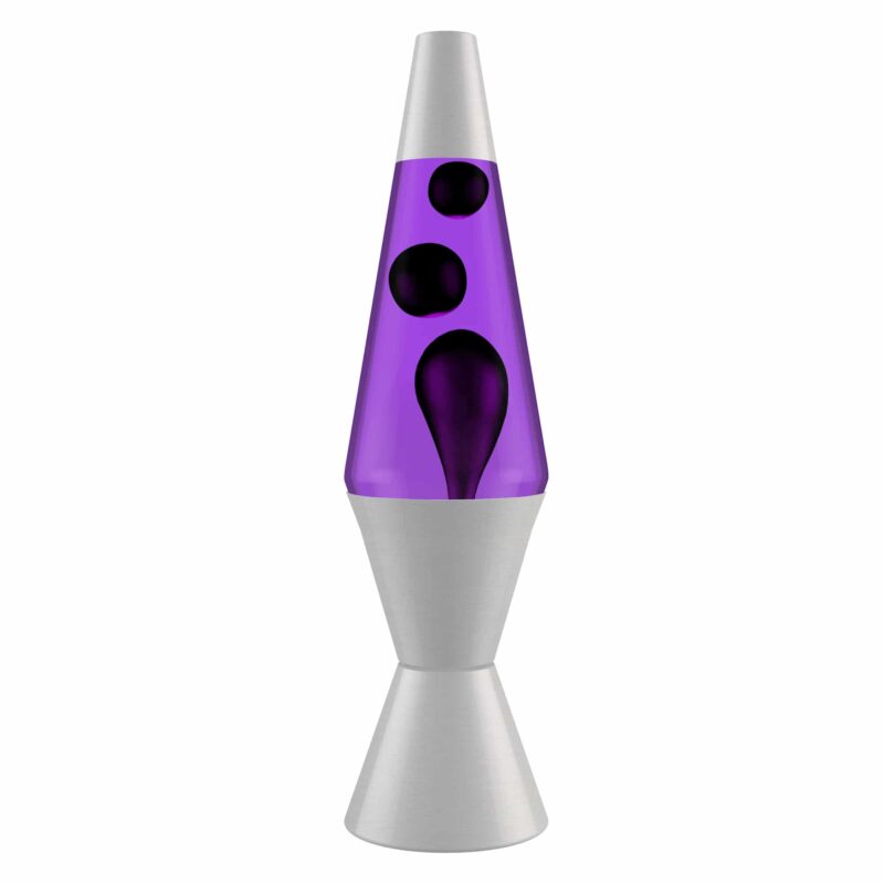 14.5’’ LAVA Lamp – Black &amp; Purple - US 6509