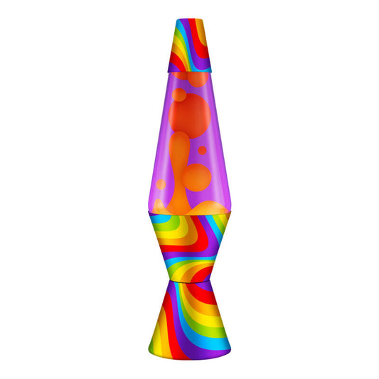 14.5″ Lava Lamp Flowing Color Bands - US 4071