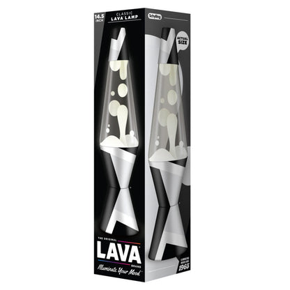14.5″ Lava Lamp Polygonal White Tone - US 7830