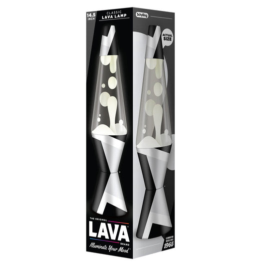 14.5″ Lava Lamp Polygonal White Tone - US 7830