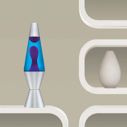 14.5″ LAVA Lamp – Purple/Blue/Silver - US 6086