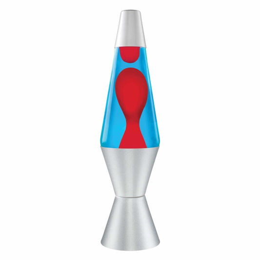 14.5″ LAVA Lamp – Red/Blue/Silver - US 3881