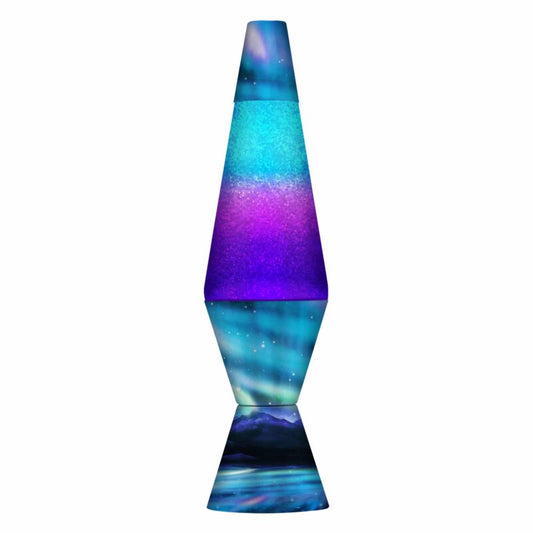 14.5″ LAVA Lamp Colormax Northern Lights – Glitter - US 1898
