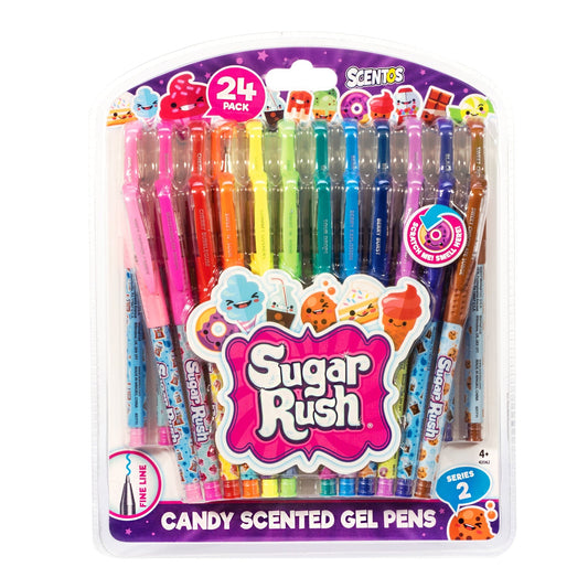 24 Sugar Rush Gel Pens – Scented - US 3974