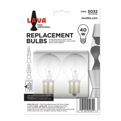 40W LAVA Lamp Light Bulb A15 - US 9816
