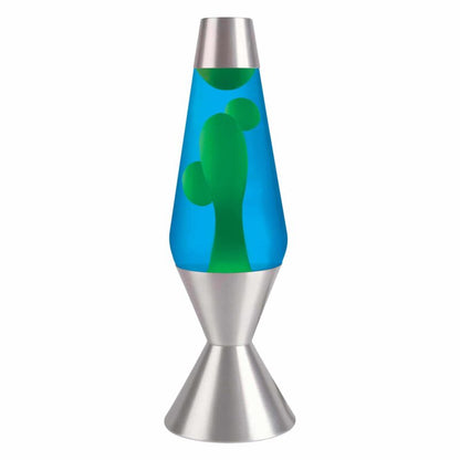 16.3″ LAVA Lamp – Yellow/Blue/Silver - US 3026