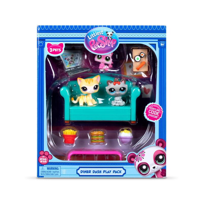 Littlest Pet Shop Diner Dash Play Pack - US 9893