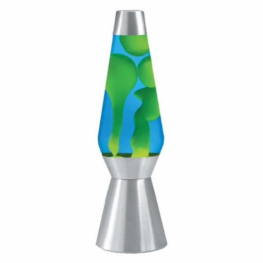 27″ LAVA Lamp Grande – Yellow/Blue/Silver - US 1703