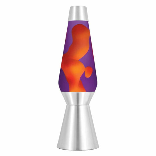 27″ LAVA Lamp Grande – Yellow/Purple/Silver - US 9293