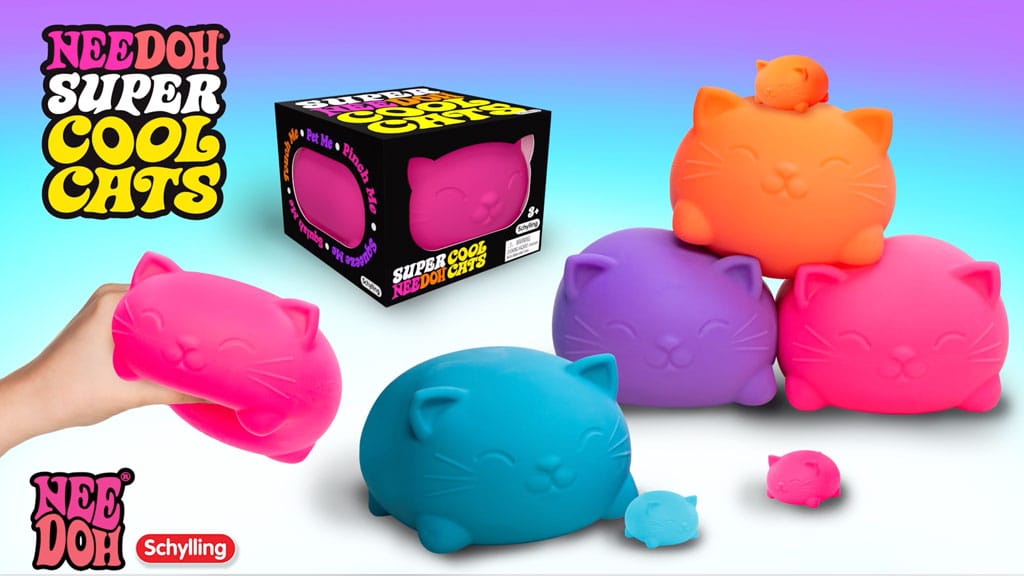 Super NeeDoh Cool Cats - US 4449