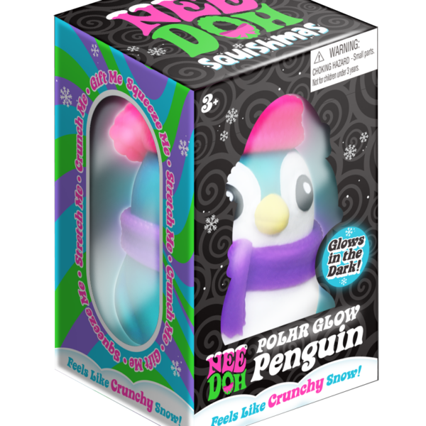 NeeDoh Polar Glow Penguin - US 5512