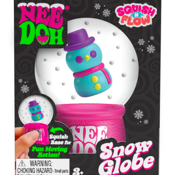NeeDoh Squish N Flow Snow Globe - US 1449