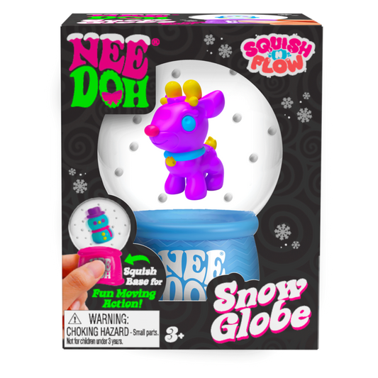 NeeDoh Squish N Flow Snow Globe - US 1449
