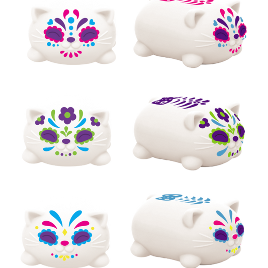 NeeDoh Sugar Skull Cats - US 2761