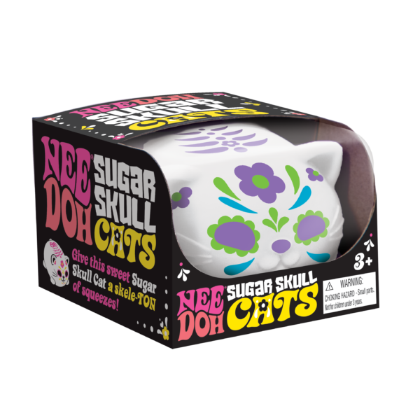 NeeDoh Sugar Skull Cats - US 2761
