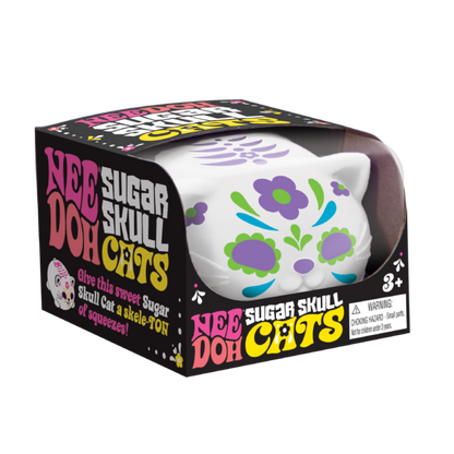 NeeDoh Sugar Skull Cats - US 2761